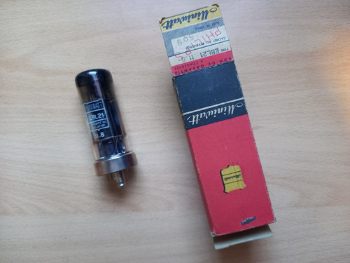 Philips miniwatt ebl21 dd - ebl21, (dd