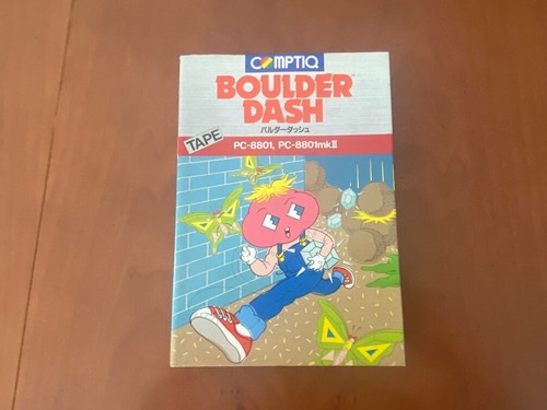 Pc88 boulder dash - dash, tape