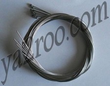 lot de 10 câbles de dérailleur inox 2m30 clark's vélo VTT VTC