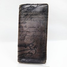 Portefeuille long NO TARIFF BERLUTI en cuir noir 3288189