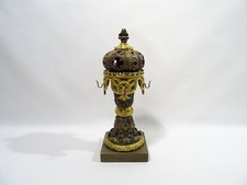 OLD BRONZE POCKET WATCH HOLDER