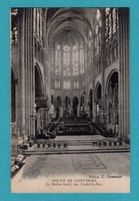 Abbey of Saint-Denis, The Master Altar ...: postcard, old postcard / MC