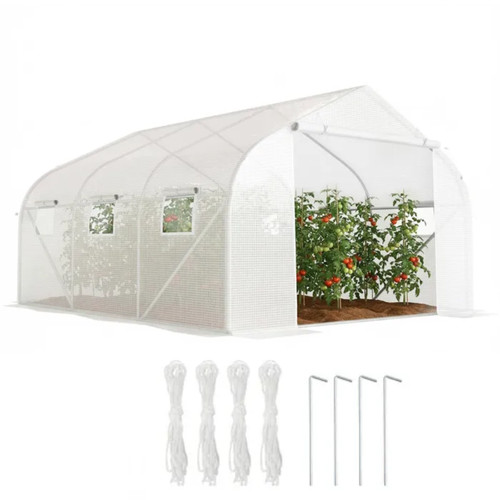 Serre tunnel jardin - serre, 13.3m²