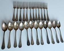 Ménagère Apollo 24 pièces en métal argenté