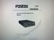 Fostex Hp-v1 Manual  Digital