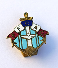 insigne boutonnière FFCAC marine coloniale émail ancien France Mardini Paris