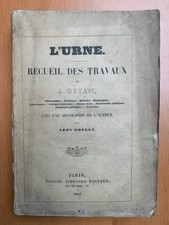 L'Urne - Recueil des travaux