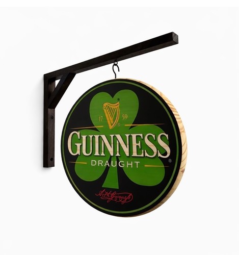 Guinness draught hanging pub - draught,