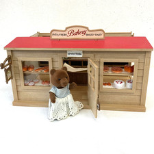 Epoch Sylvanian Families Calico Critters Vintage 1987 Village Bakery Made in ...