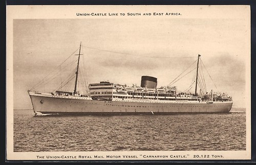 Carte postale bateau - à, moteur