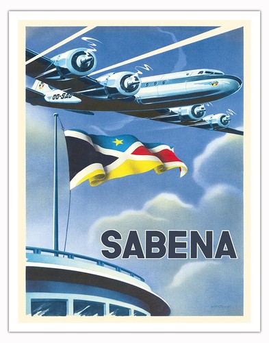 Douglas vintage sabena - dc, 5