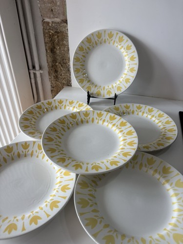 Assiettes plates faïence - assiettes,