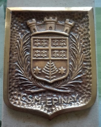 Ancienne plaque bronze - ancienne, en