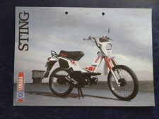 Yamaha Sting brochure 1983 perforated