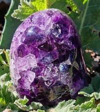 Géode en Améthyste bords