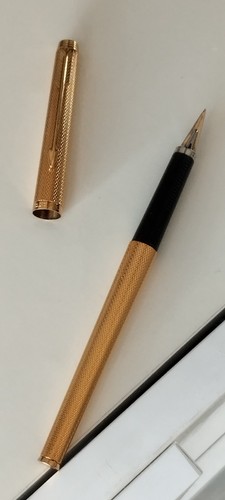 Vintage stylo plume 18k - or,