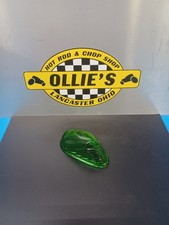 HARLEY DAVIDSON GREEN GLASS FRONT FENDER LENS FLATHEAD PANHEAD SIDECAR