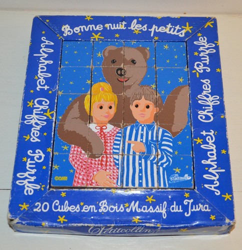 Ancien jeu cubes - ancien, de