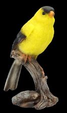 Figurine de Jardin Oiseau - Canaries sur la Branche - Animal Déco HotAnt 11,5 CM