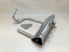 Tuyau d'échappement silencieux Honda Monkey CZ100 pour reproduction réservoir...
