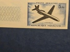 Timbre Poste aérienne non