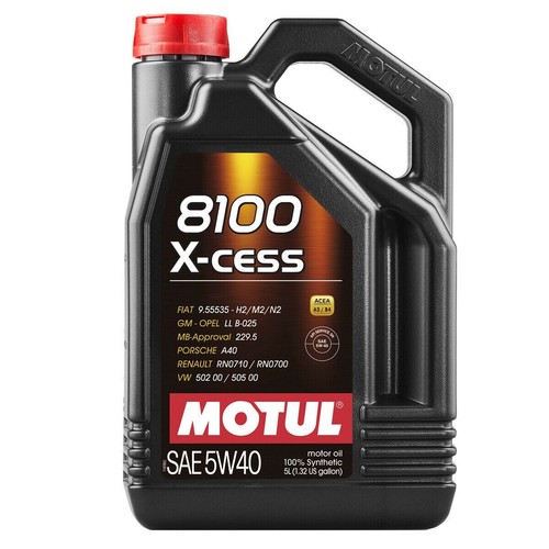 Motul 8100 cess 5w40 bidon - motul, x-cess