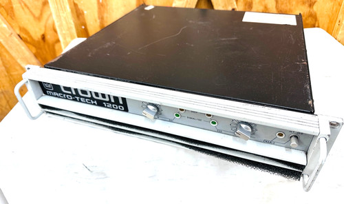 Crown macro tech 1200 - crown, macro-tech
