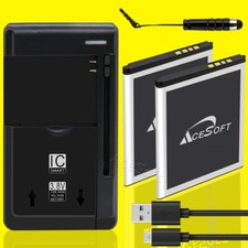 Long Lifespan 2X 1370mAh