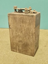 ancienne Batterie bois Ford model T A vintage original ignition coil battery