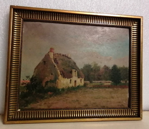 Tableau ancien huile sur - ancien,