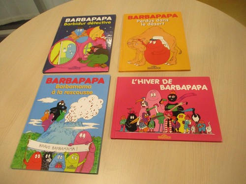 Lot livres barbapapa - 7, bd