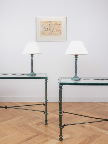 Paire lampes vintage - paire,