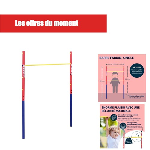Hudora barre gymnastique - hudora,