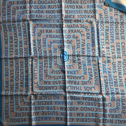 Hermes foulard soie x90 cm - hermes,