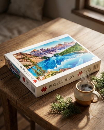 Puzzle 1000 pièces - trefl, lac