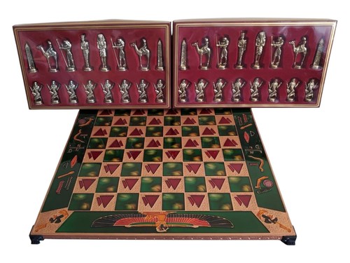 Jeu échecs égypte antique - d'échecs,