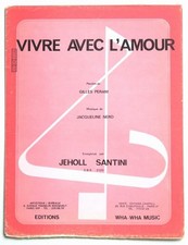 Partition vintage sheet music