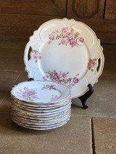 Service Dessert Aux Roses