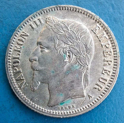 Napoléon iii franc argent - napoléon,
