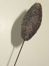 Antique Handmade Art Deco Pins Hat Pin Fine Beads Hat