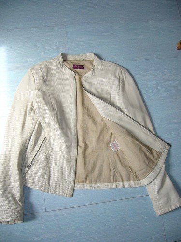 Veste one step cuir - step, perforé