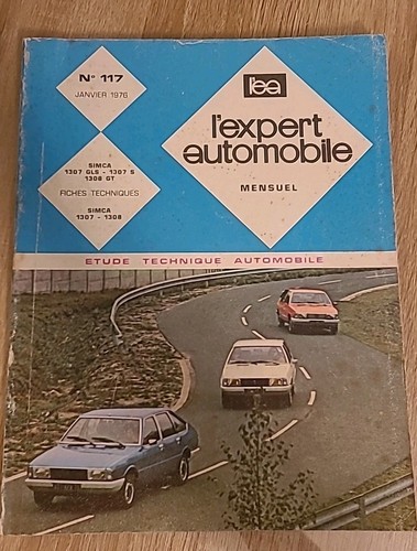Revue technique simca 1307 - simca,