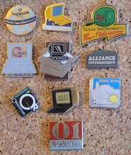 Lot 10 Pin's Informatique