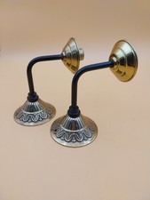 Paire d' applique en laiton