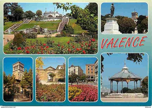 Carte postale valence - -,