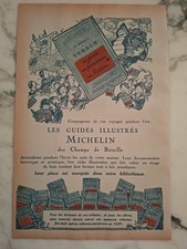 Pub Guide MICHELIN des Champs de Bataille 1920/BIBENDUM/ VERDUN Guerre 14-18 WW1