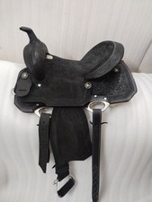 Selle rugueuse Western en cuir