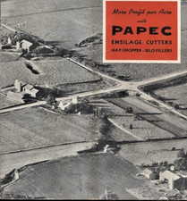 VINTAGE PAPEC ENSILAGE CUTTERS SALES BROCHURE