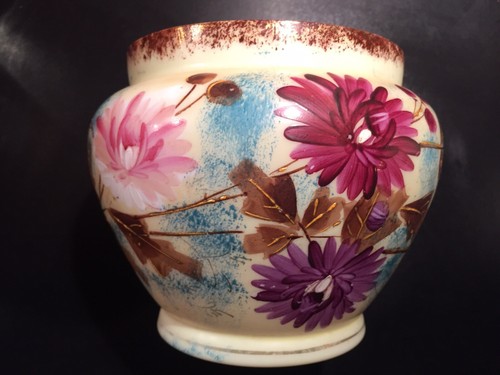 Antique hand painted - hand, floral