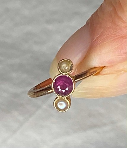 Bague trilogie ancien - en,